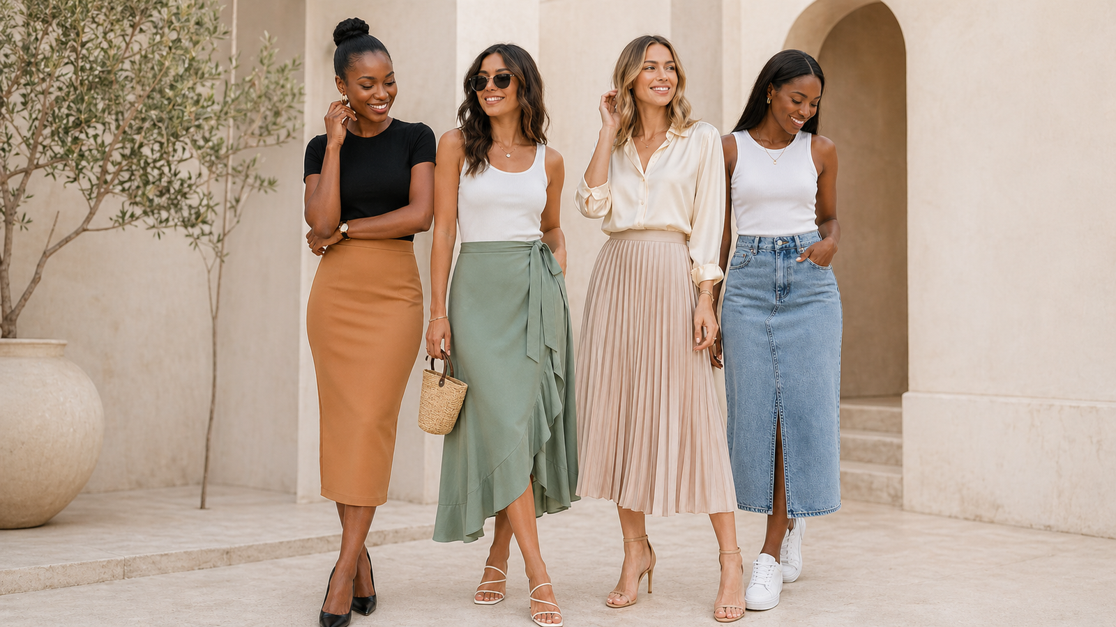 Midi Skirts