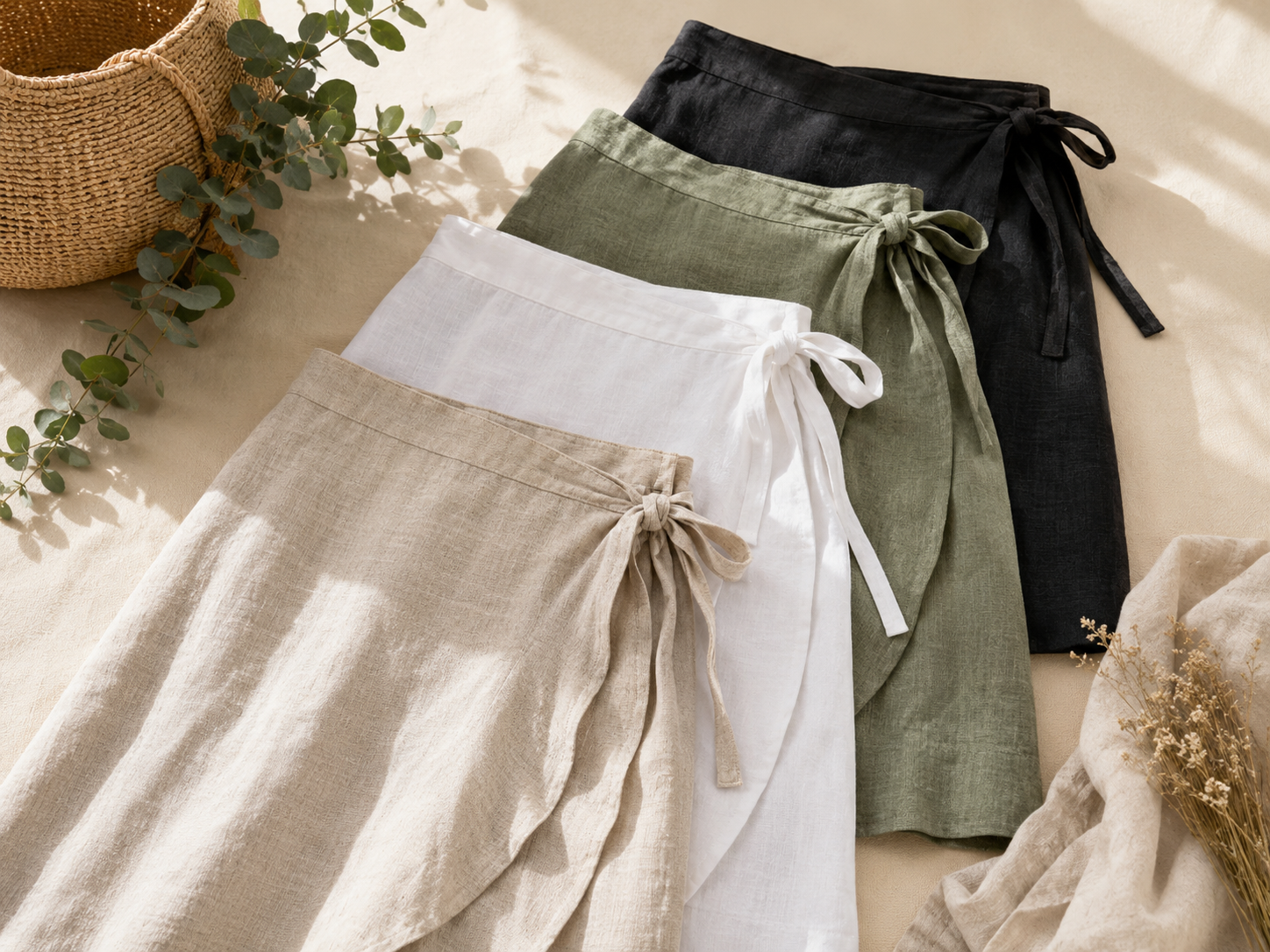 Shop Linen Wrap Skirts For Ladies Online In South Africa