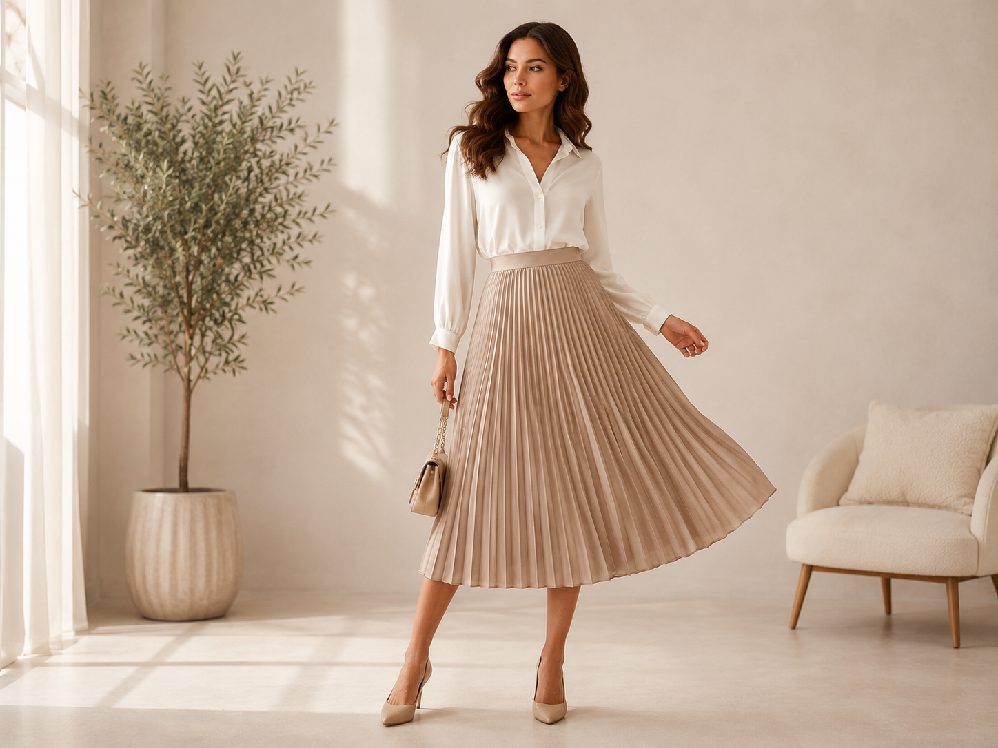 Shop Pleated Midi Skirts For Ladies Online In South Africa