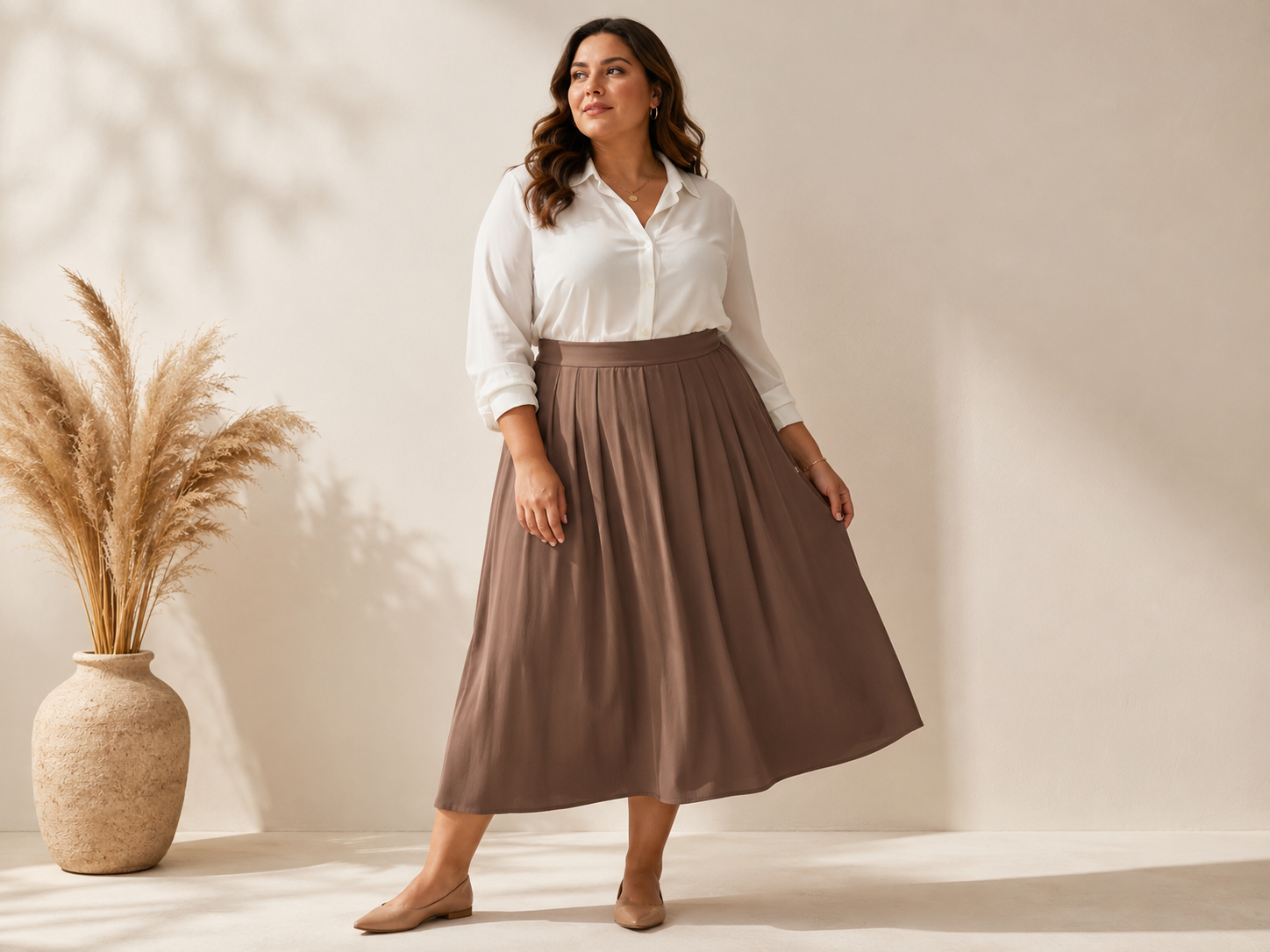Shop Plus Size Midi Skirts For Ladies Online In South Africa