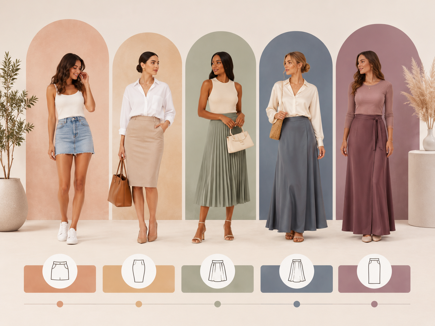 Shop Skirts By Length For Ladies Online In South Africa